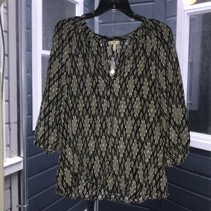 Joie XS long sleeve blouse